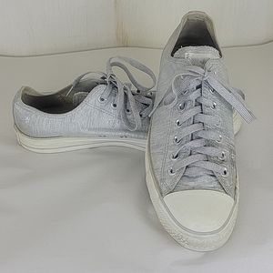 Glimmery Converse Sneakers